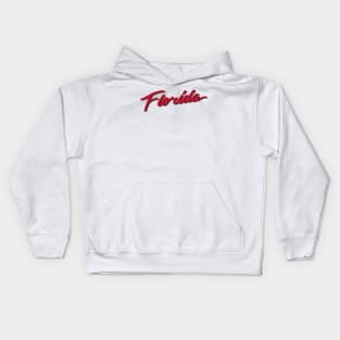 Florida Vice Red Kids Hoodie